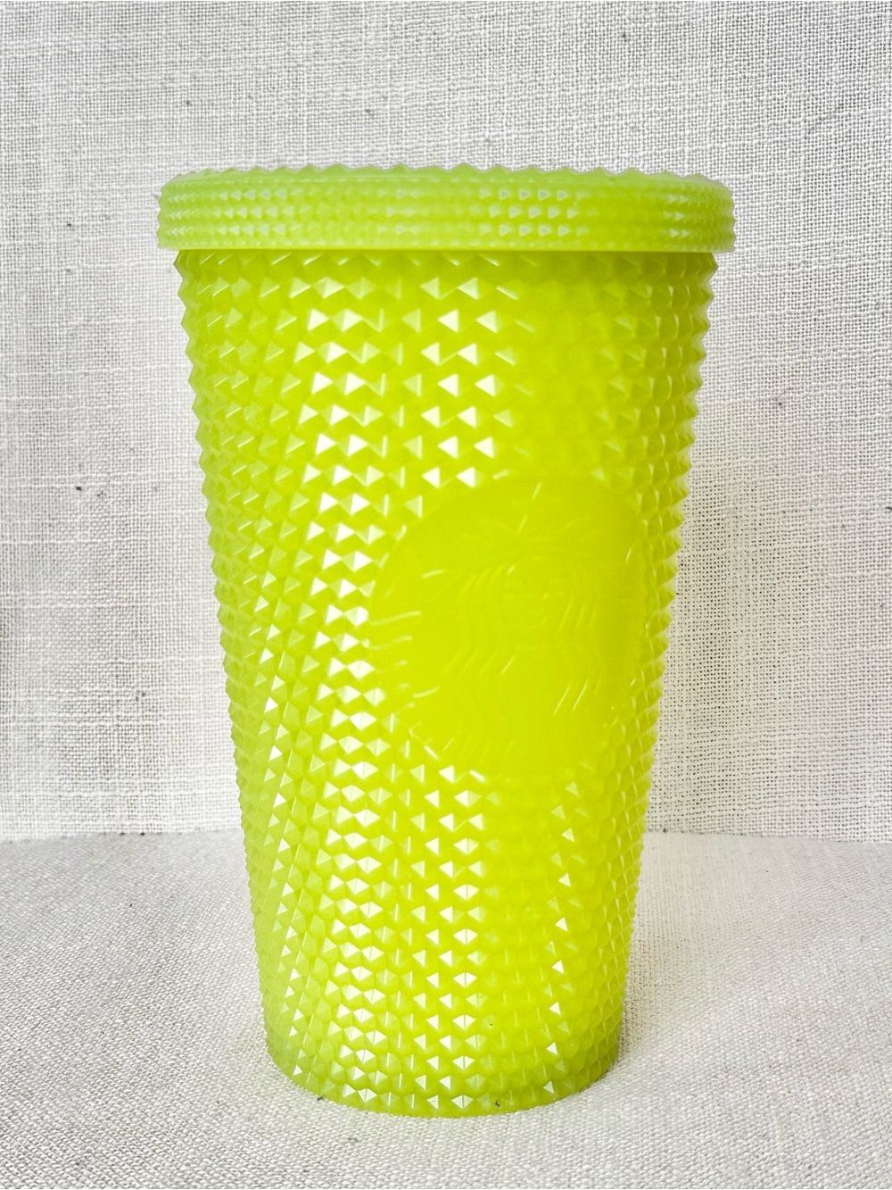 Starbucks Glow in the Dark Neon Green Tumbler 16oz